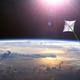 Illustration for article titled Sunlight and Graphene Could One Day Power a Spaceship